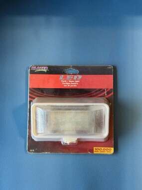 VTG Blazer International C393S LED Porch & Dome Light 12V 400 Lumens 6"